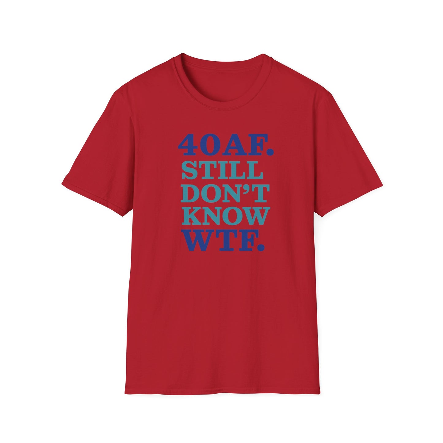 Personalized Age AF Unisex T-Shirt - WTF
