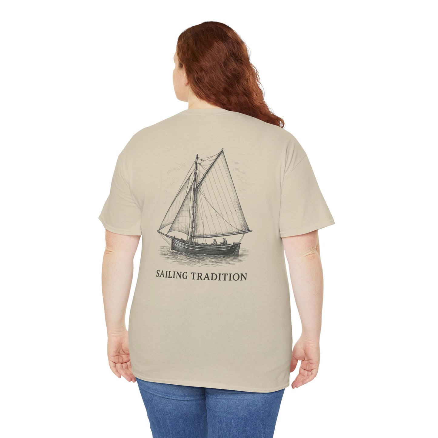 Sailing Tradition Tee - Galway, Ireland Shamrock Design