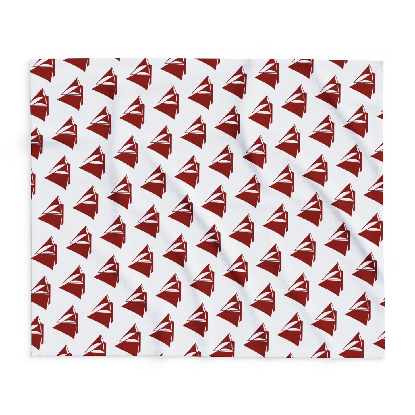 Fleece Blanket - Cozy Arctic Ocean Galway Hooker Design