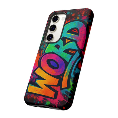 Phone Cases 90s Slang 'Word' Graffiti Tough Cases