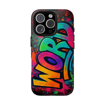 Phone Cases 90s Slang 'Word' Graffiti Tough Cases