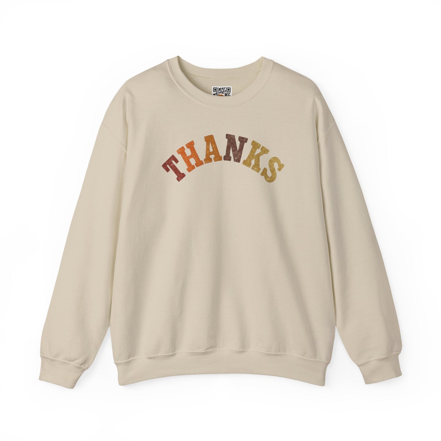 Thankful Vibes Unisex Sweatshirt, Cozy Gift for Friends, Thanksgiving Apparel, Thank You Sweatshirt, Casual Wear for All Occasions