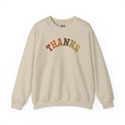 Thankful Vibes Unisex Sweatshirt, Cozy Gift for Friends, Thanksgiving Apparel, Thank You Sweatshirt, Casual Wear for All Occasions