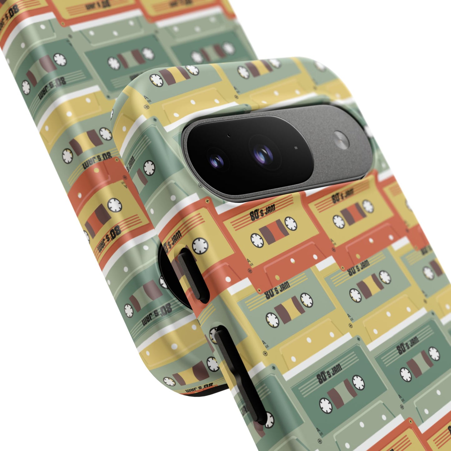 Retro Phone Case - 80s 90s Jam Cassette Tapes, Unique Gift for Music Lovers, Birthday Present, Vintage Style Phone Cover, Cassette Design