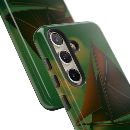 Personalize Galway Hooker Phone Case, Nautical Phone Cover, Tough Cases for Adventurers, Boating Accessories, Gift Sailboat