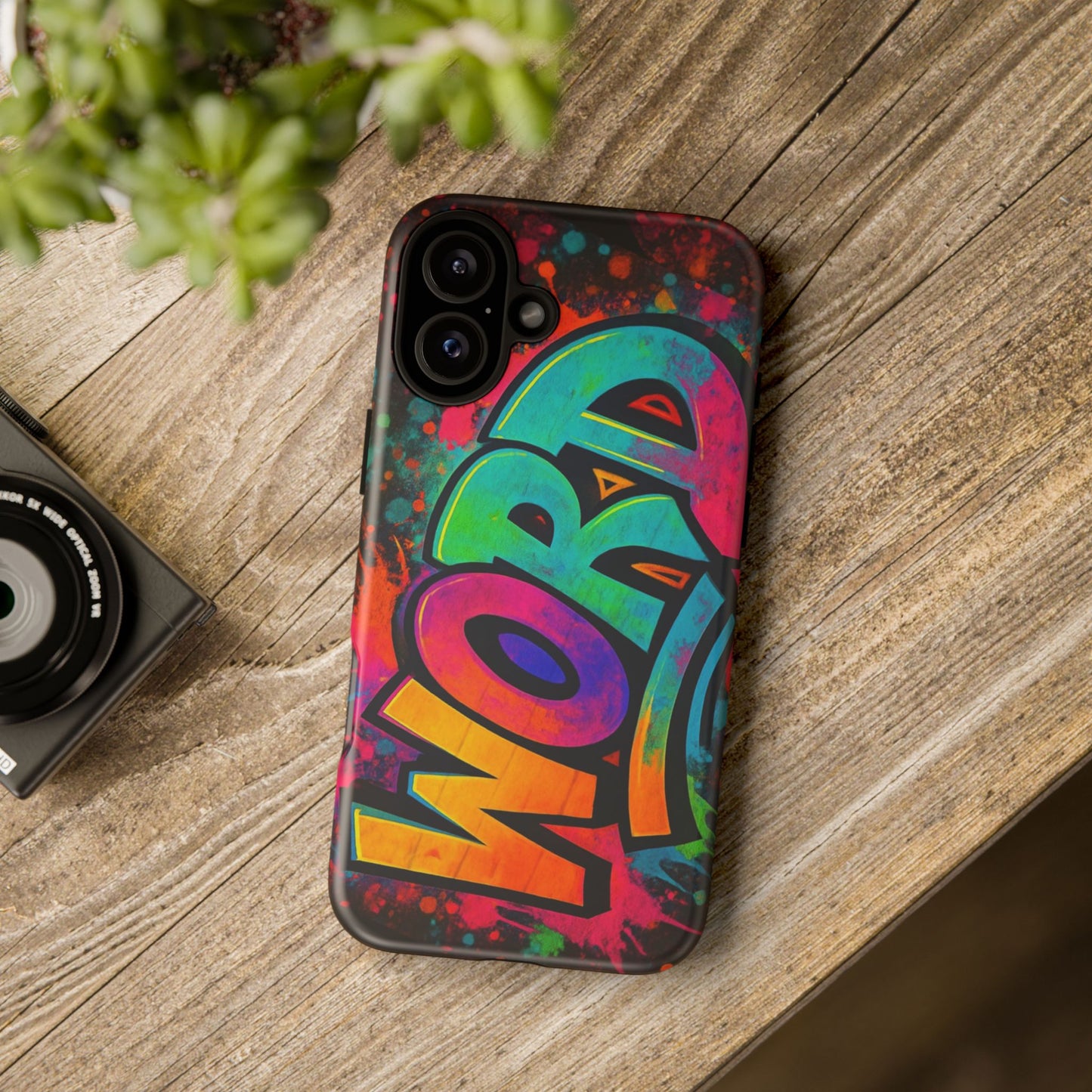 Phone Cases 90s Slang 'Word' Graffiti Tough Cases