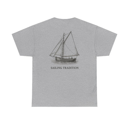 Sailing Tradition Tee - Galway, Ireland Shamrock Design