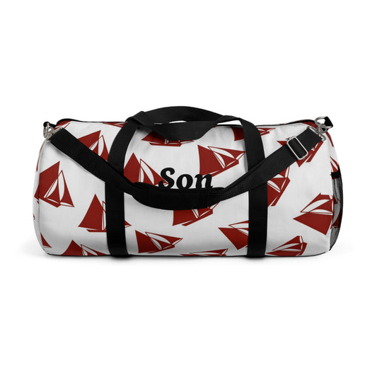 Nautical Style Duffel Bag - Perfect for Travel, Gym, Weekend Getaways, Sailor Gifts, Outdoor Adventures