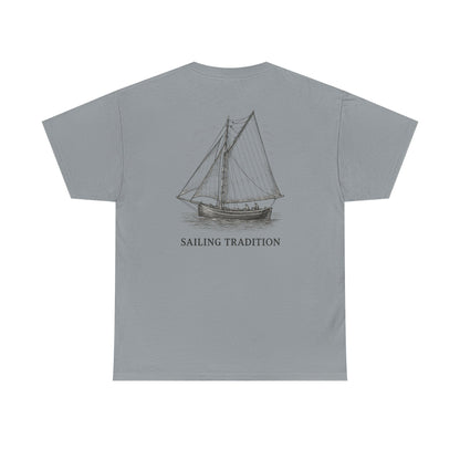 Sailing Tradition Tee - Galway, Ireland Shamrock Design