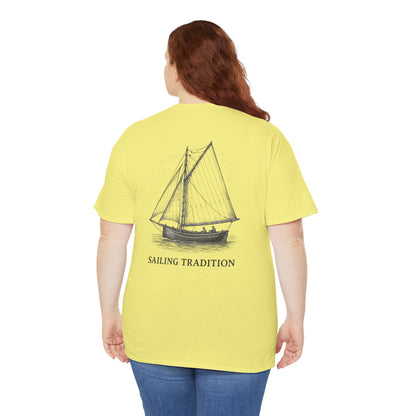 Sailing Tradition Tee - Galway, Ireland Shamrock Design