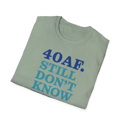 Personalized Age AF Unisex T-Shirt - WTF