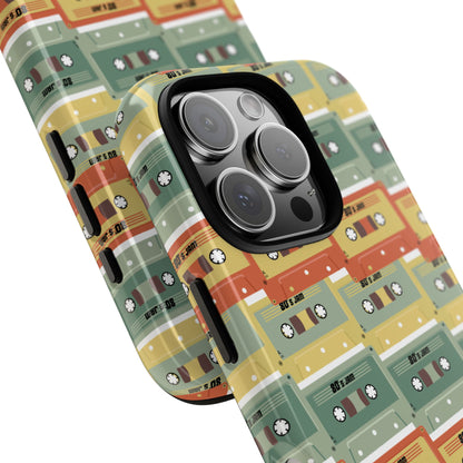 Retro Phone Case - 80s 90s Jam Cassette Tapes, Unique Gift for Music Lovers, Birthday Present, Vintage Style Phone Cover, Cassette Design