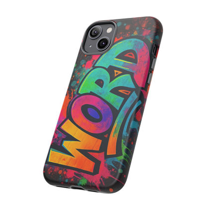 Phone Cases 90s Slang 'Word' Graffiti Tough Cases