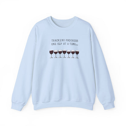 Sweatshirt with Sassy Wine Quote, Perfect for Wine Lovers, Gift for Her, Cozy Crewneck, Great for Parties or Celebrations