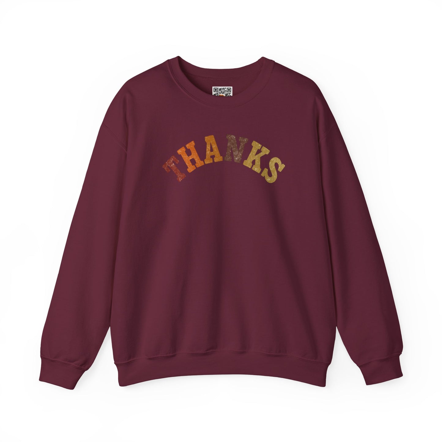 Thankful Vibes Unisex Sweatshirt, Cozy Gift for Friends, Thanksgiving Apparel, Thank You Sweatshirt, Casual Wear for All Occasions