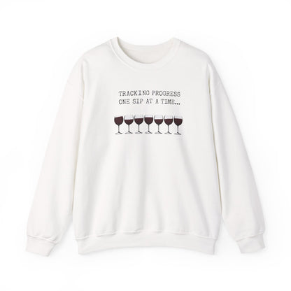 Sweatshirt with Sassy Wine Quote, Perfect for Wine Lovers, Gift for Her, Cozy Crewneck, Great for Parties or Celebrations