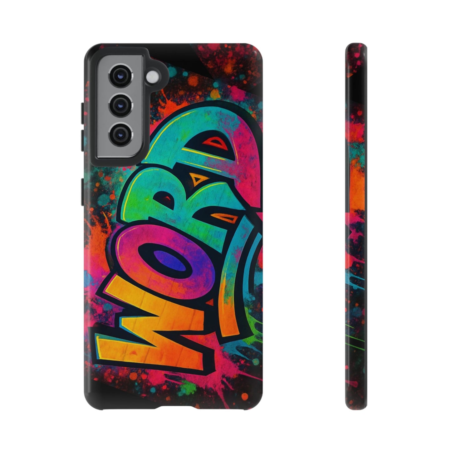 Phone Cases 90s Slang 'Word' Graffiti Tough Cases