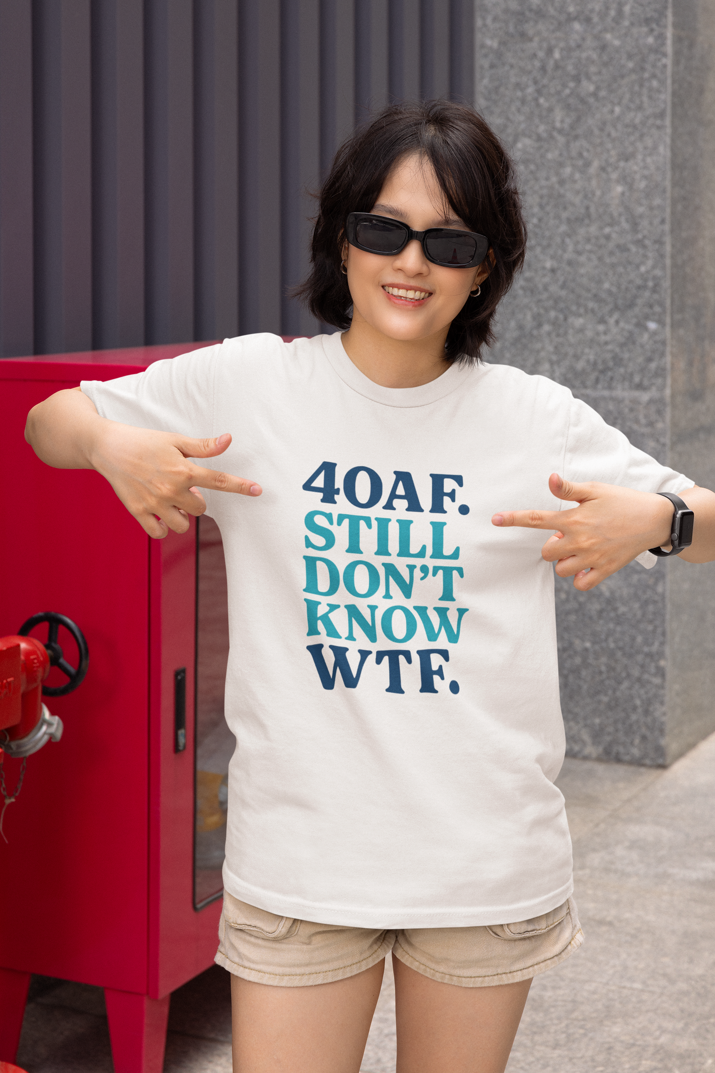 Personalized Age AF Unisex T-Shirt - WTF