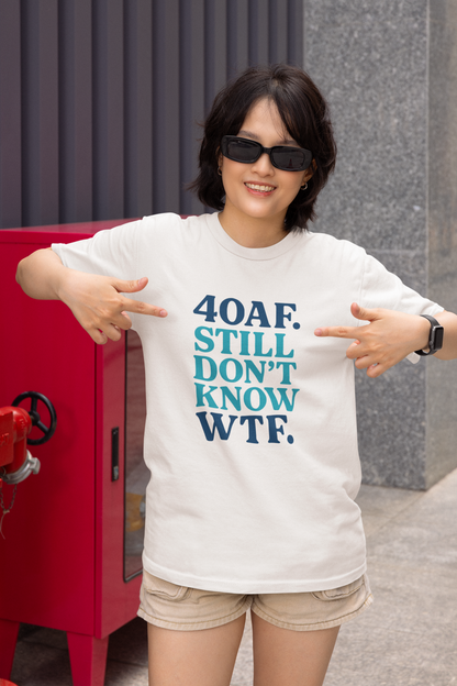 Personalized Age AF Unisex T-Shirt - WTF