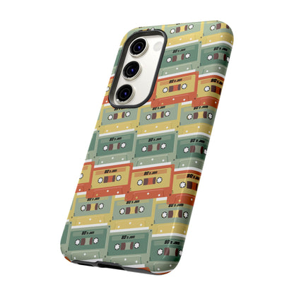 Retro Phone Case - 80s 90s Jam Cassette Tapes, Unique Gift for Music Lovers, Birthday Present, Vintage Style Phone Cover, Cassette Design