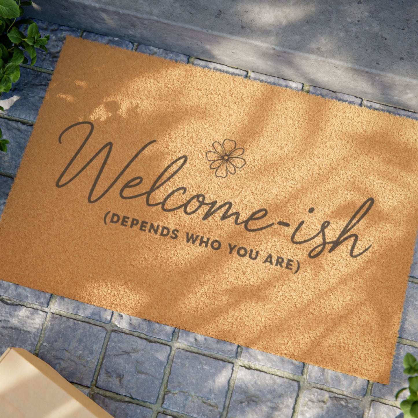 Humorous Welcome Doormat, Fun Entryway Decor, Housewarming Gift, Quirky Home Accessory, Indoor/Outdoor Rug Welcome-ish Midlife