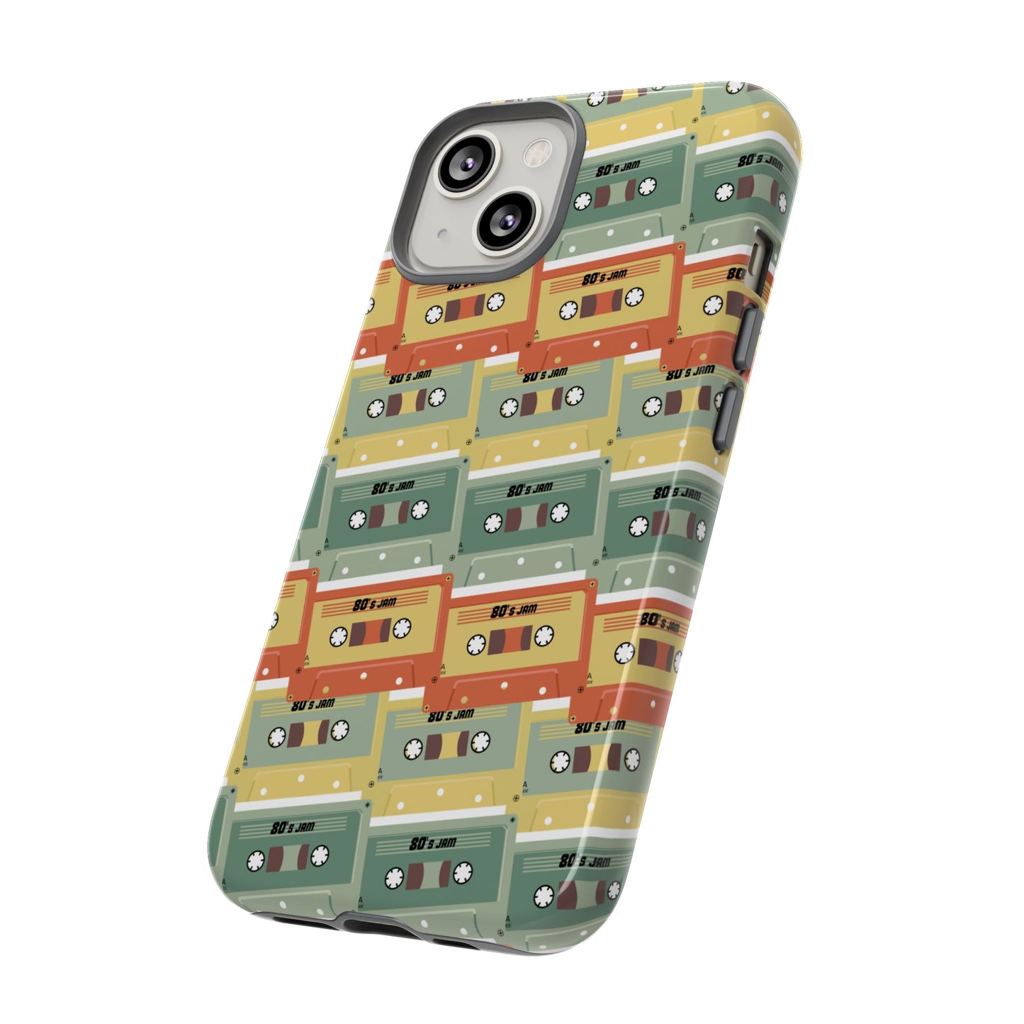 Retro Phone Case - 80s 90s Jam Cassette Tapes, Unique Gift for Music Lovers, Birthday Present, Vintage Style Phone Cover, Cassette Design