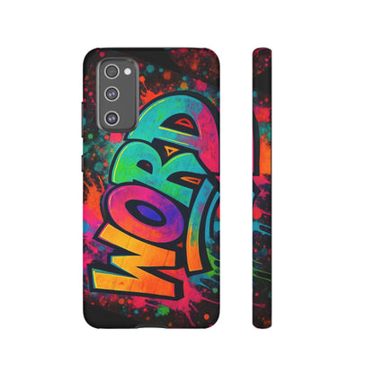 Phone Cases 90s Slang 'Word' Graffiti Tough Cases