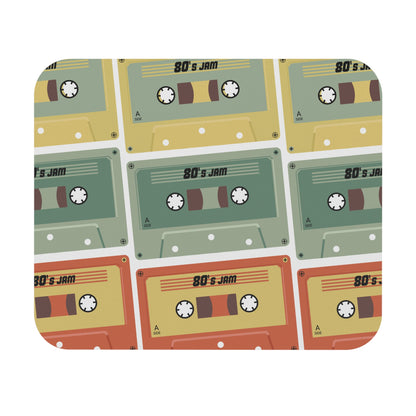 80s 90s Cassette Mouse Pad, Gaming Mouse Pad, Office Desk Accessory, Computer Accessory, Gift for Midlife Crisis, Tech Lovers, Humor Gift