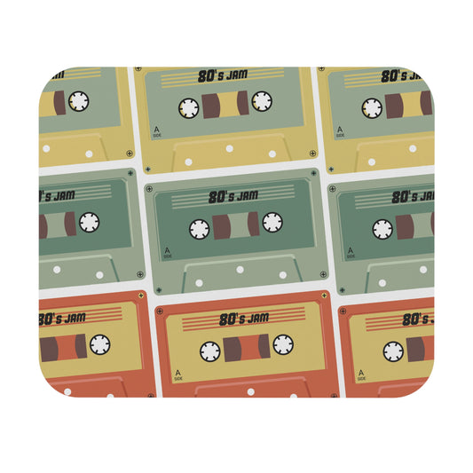 80s 90s Cassette Mouse Pad, Gaming Mouse Pad, Office Desk Accessory, Computer Accessory, Gift for Midlife Crisis, Tech Lovers, Humor Gift