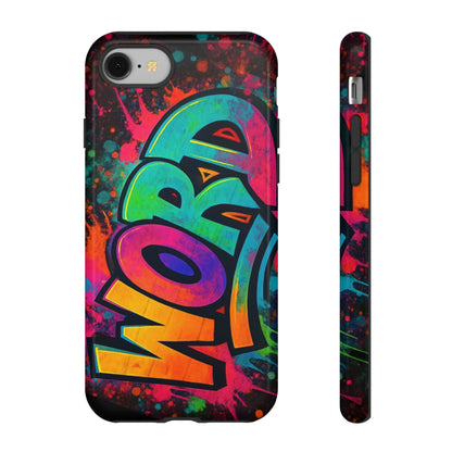 Phone Cases 90s Slang 'Word' Graffiti Tough Cases