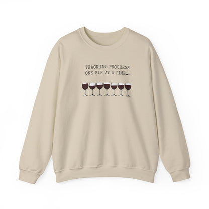 Sweatshirt with Sassy Wine Quote, Perfect for Wine Lovers, Gift for Her, Cozy Crewneck, Great for Parties or Celebrations