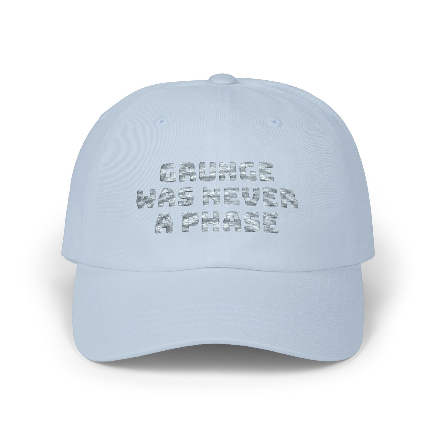 Grunge Phase Dad Cap, Vintage Style Hat, Casual Streetwear, Music Lover Gift, Trendy Accessory for Teens and Adults