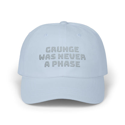 Grunge Phase Dad Cap, Vintage Style Hat, Casual Streetwear, Music Lover Gift, Trendy Accessory for Teens and Adults
