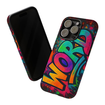 Phone Cases 90s Slang 'Word' Graffiti Tough Cases