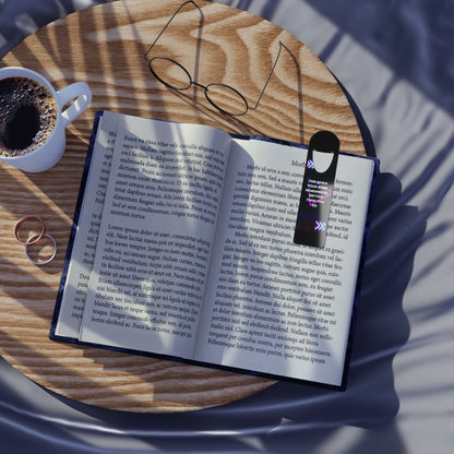 Neon Retro Bookmark - Funny Memory Loss Reminder Perfect for Book Lovers, Teachers, and Students; Gifts for Readers, Bookmarks, Reading Accessories