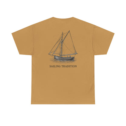 Sailing Tradition Tee - Galway, Ireland Shamrock Design