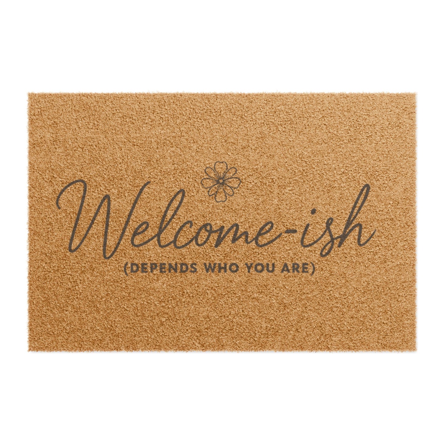 Humorous Welcome Doormat, Fun Entryway Decor, Housewarming Gift, Quirky Home Accessory, Indoor/Outdoor Rug Welcome-ish Midlife