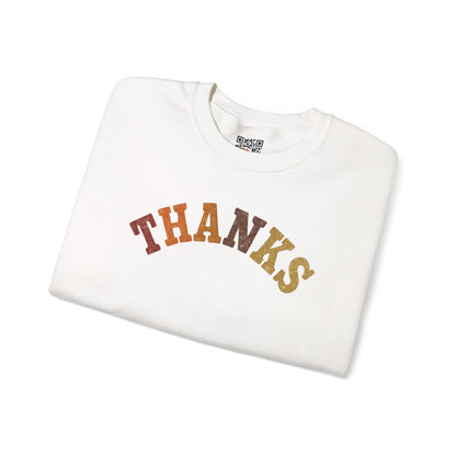 Thankful Vibes Unisex Sweatshirt, Cozy Gift for Friends, Thanksgiving Apparel, Thank You Sweatshirt, Casual Wear for All Occasions