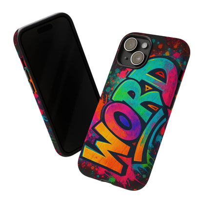 Phone Cases 90s Slang 'Word' Graffiti Tough Cases