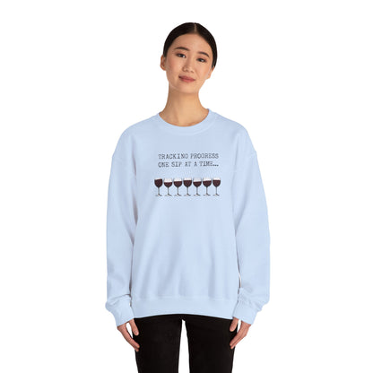 Sweatshirt with Sassy Wine Quote, Perfect for Wine Lovers, Gift for Her, Cozy Crewneck, Great for Parties or Celebrations