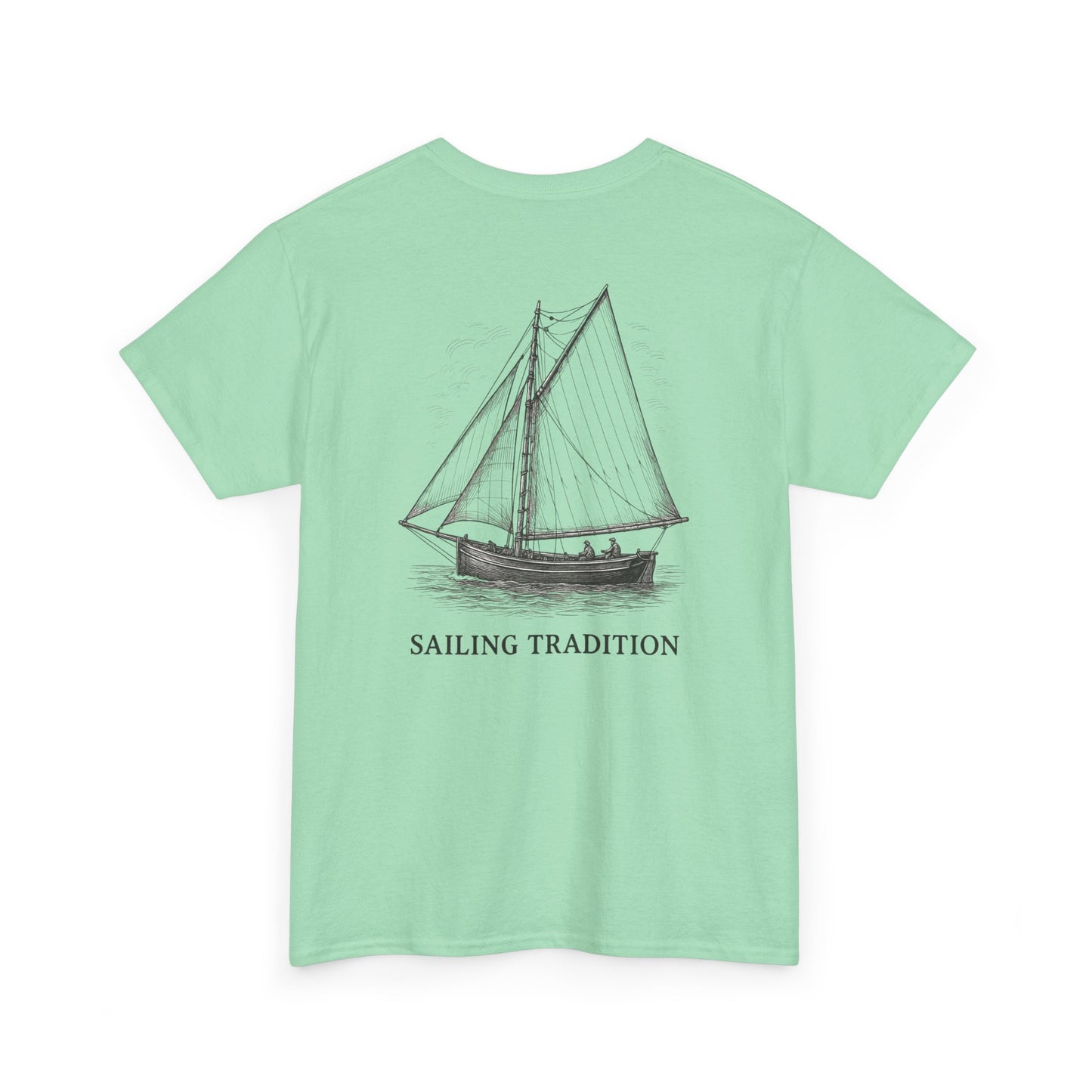 Sailing Tradition Tee - Galway, Ireland Shamrock Design