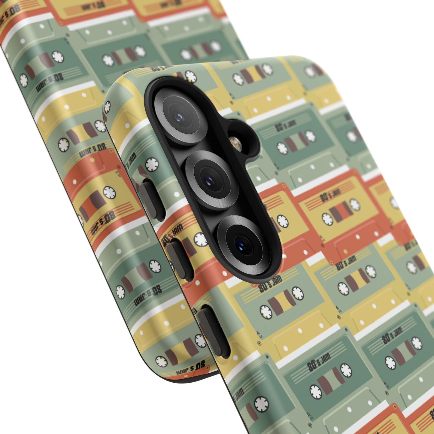 Retro Phone Case - 80s 90s Jam Cassette Tapes, Unique Gift for Music Lovers, Birthday Present, Vintage Style Phone Cover, Cassette Design