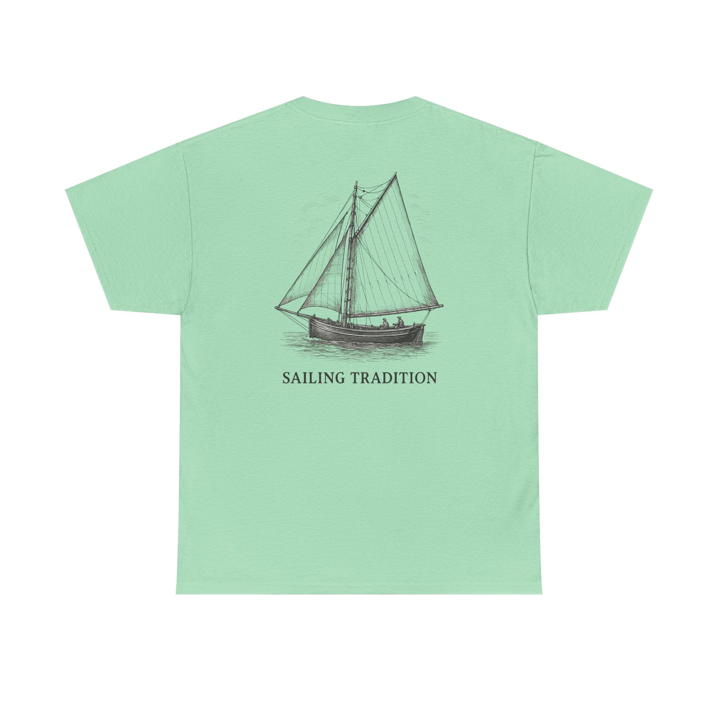 Sailing Tradition Tee - Galway, Ireland Shamrock Design