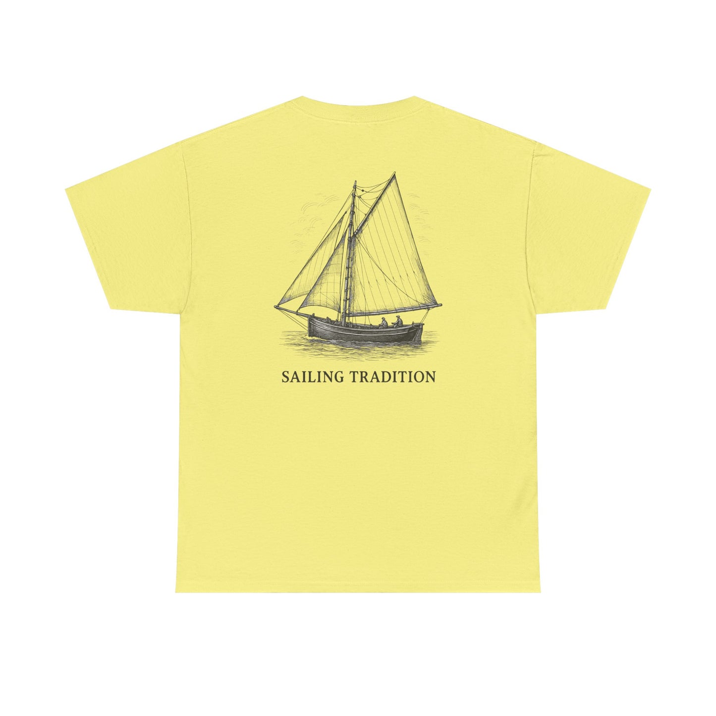 Sailing Tradition Tee - Galway, Ireland Shamrock Design