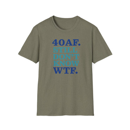 Personalized Age AF Unisex T-Shirt - WTF