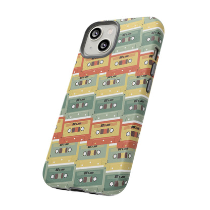 Retro Phone Case - 80s 90s Jam Cassette Tapes, Unique Gift for Music Lovers, Birthday Present, Vintage Style Phone Cover, Cassette Design