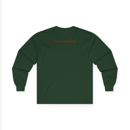 "THANKS" Fall-Inspired Long Sleeve Tee - Grateful Vibes for Every Season