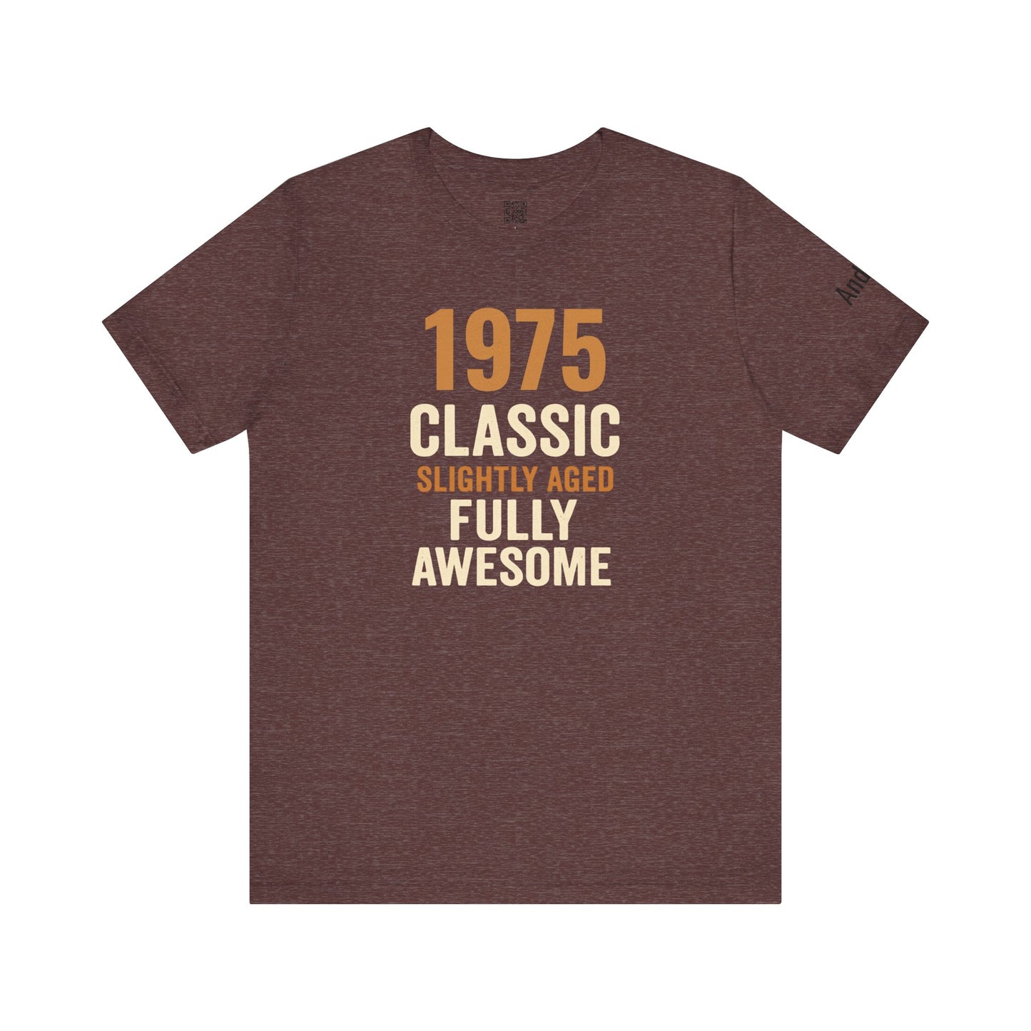 Personalized Vintage Unisex Tee with Birth Year and Name/Favorite Quote Sleeve Unisex Jersey Short Sleeve Tee