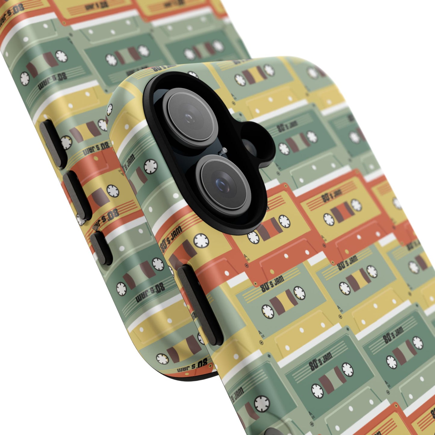 Retro Phone Case - 80s 90s Jam Cassette Tapes, Unique Gift for Music Lovers, Birthday Present, Vintage Style Phone Cover, Cassette Design