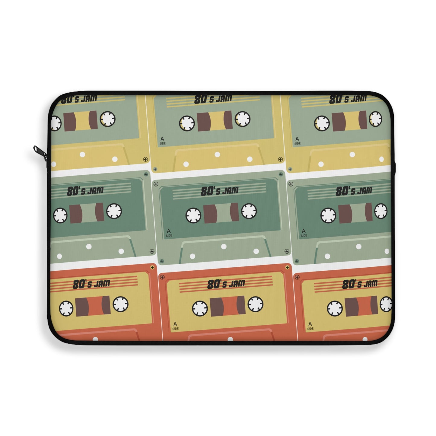 Fun 80s 90s Cassette Laptop Sleeve - Unique Tech Accessory, Gift for Geeks, Midlife Crisis Humor, Computer Case for Home, Office